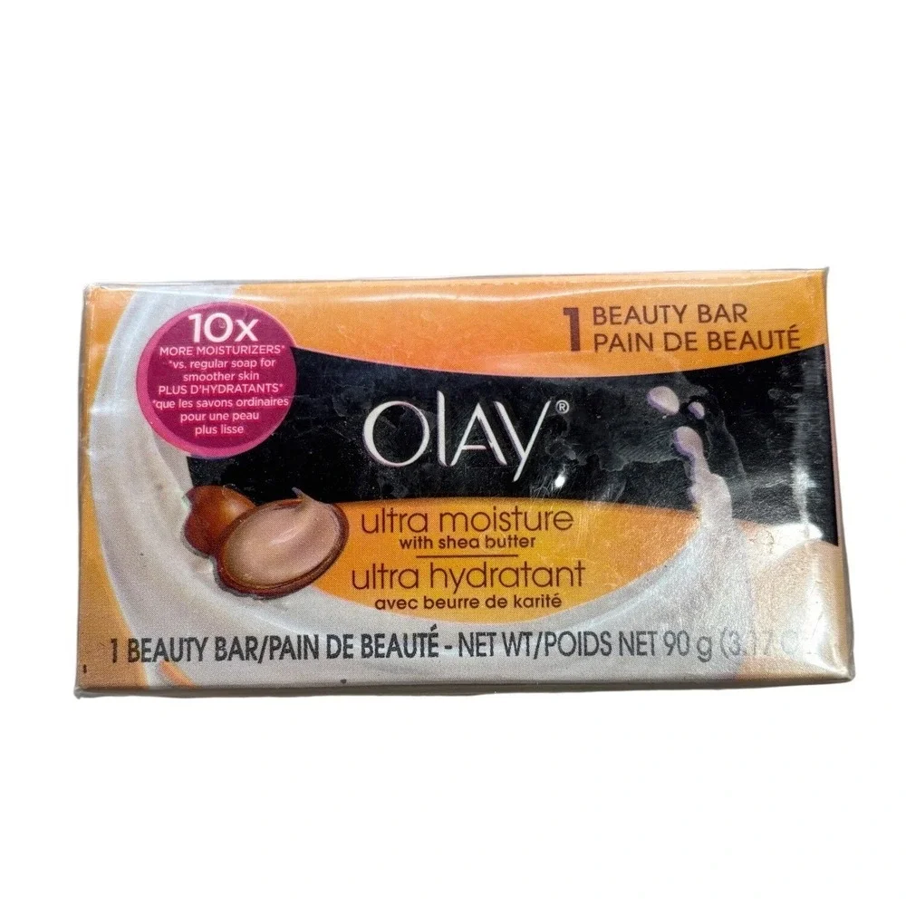NEW Olay Ultra Moisture Beauty Bar with Shea Butter 3.17oz 90g Single Bar Soap
